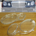 2x Klar Scheinwerferglas Linse Für Mercedes benz E-Klasse W211 S211 2002-2008