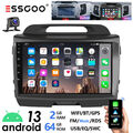 9" 2+64G Android 13 Für Kia Sportage 2010-16 Autoradio Carplay GPS WIFI RDS +KAM