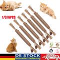 DHL 1/3/6X Katzenminze Sticks Silvervine Kausticks für Katzen für die Zahnpflege