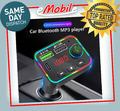 Auto Bluetooth FM Transmitter Wireless Freisprecheinrichtung MP3 Player USB Dual Ladegerät