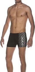 ARENA Herren Badehose Osterland, Schwimmshorts, Schwarz/Weiß, DE 7