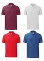 Fruit of the Loom Herren Poloshirt Polohemd Polo Shirt mit Kragen Kurzarm Übergr