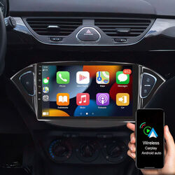 9" Android 13 Für Opel Corsa E 2015-2019 Autoradio GPS Navi DAB+ 4+64GB Carplay