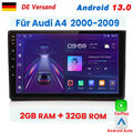 Für Audi A4 8E 8H B6 B7 2000-2009 Android 13  2+32GB Autoradio GPS Navi WIFI BT