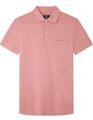 Neu* Hackett London Pocket Brusttasche Poloshirt Jersey 3XL XXXL Ash Rose Pink