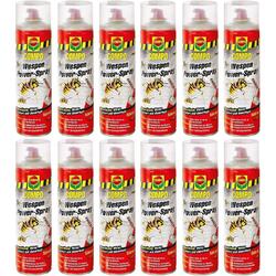 12 x 500 ml COMPO Wespen Power-Spray Wespengift 4 Meter Sprühweite