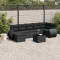 Rantry 8-TLG. Gartenmöbel Set mit Kissen Gartensofa Gartenlounge Loungesofa U7Y9