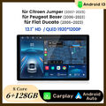 13.1" Android 13 Autoradio Für Fiat Ducato Citroen Jumper Peugeot Boxer Carplay