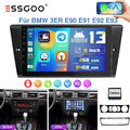 9" Autoradio Android 13 64G NAVI Bluetooth RDS Für BMW 3er E90 E91 E92 318i 320d