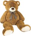 Teddy Bär XXL 150 cm Kuschelbär Riesen Teddybär Plüschtier Kuscheltier Braun