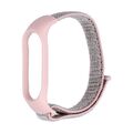 Ersatz Armband Für Xiaomi Mi Band 3 / 4 / 5 / 6 / 7  Fitness Tracker Nylon ROSA