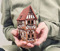 Keramik Räucherhaus Kerzenhalter Miniatur Spitzhaus Bernkastel-Kues 12cm Midene