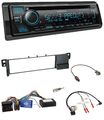 Kenwood Bluetooth USB CD Lenkrad DAB Autoradio für BMW 3er E46 01-07 schwarz