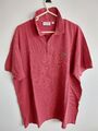 LACOSTE 3XL (GRÖSSE 8) ROT POLOSHIRT SEHR GUTER GEBRAUCHTER ZUSTAND