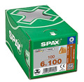 SPAX Tellerkopf T30 Teilgewinde, 6x100, WIROX, 4CUT, 100 Stk