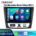Für Mercedes Benz CLS E-Class W211 W219 DAB+ KAM Android 13.0 Carplay Autoradio