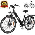 26/27,5/28'' Elektrofahrrad eBike mit Bafang Motor MTB bis 120km Shimano 7-Gänge