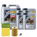 Motoröl 5W30 LIQUI MOLY Special Tec F 9L+MANN Ölfilter+Ölablassschraube