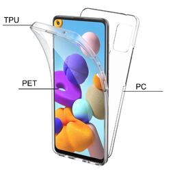 Full TPU Case Handy Hülle 360 Grad Schutz Hülle Handy Tasche Cover Schale Klar✅ SAMSUNG ✅ iPHONE ✅ HUAWEI ✅ 360 SCHUTZ ✅  Full TPU  ✅