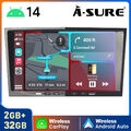 Android 14 CarPlay 2+32GB Für Opel Corsa C/D Zafira Astra Autoradio GPS NAVI RDS