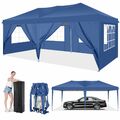 3x3/3x6m Pavillon Wasserdicht Faltpavillon Pop Up Partyzelt Gartenzelt UV Schutz