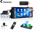 DAB+ 2+64GB Android 13 Apple Carplay Autoradio GPS Navi 1 DIN Bluetooth Kamera