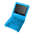 RetroSix Prestige Gehäuse Kits IPS Ready für Game boy Advance SP Clear Blue S...