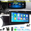 10.25'' Für BENZ W204 S204 NTG 4.5 DAB+ Android 13 Autoradio CarPlay GPS DSP KAM