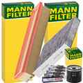 MANN FILTER INSPEKTIONSPAKET passend für RENAULT CLIO 4 DACIA SANDERO LOGAN 2