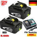 Für Makita Akku 18V 9,0AH 6AH BL1860B BL1850B BL1830 BL1820 LXT Lithium