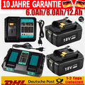 Für Original Makita Akku 18V 6Ah 8Ah  12Ah  BL1860B BL1850B BL1840B BL1830B NEU