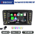 Für Audi A3 8P 03-2013 S3 RS3 8PA Carplay Autoradio 2+32G Android 13 GPS NAV RDS