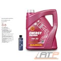 5 L LITER MANNOL ENERGY PREMIUM 5W-30 MOTORÖL + 250 ml OIL LEAK STOP ÖLVERLUST