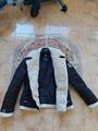 Navahoo Damen Winterjacke Sherpa, Größe L, wie 38-40 Biker Stil, Teddyfell