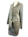 Elisa Cavaletti Damen Zweiteiler Jacke + Rock Gr. L Mehrfarbig Strick