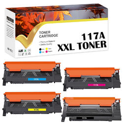 4x W2070A XXL Toner für HP 117A Color Laser MFP 179 fwg fnw 178 nwg nw 150 nw