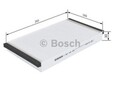 BOSCH 1 987 432 059 Innenraumfilter Filter Pollenfilter für FIAT Partikelfilte