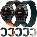 Quickfit Nylon Armband für Garmin Fenix 5 6 7 8 5X 6X 7X 3HR EPIX Pro Gen 2 S70