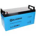 Bluebox AGM 12V 120Ah Solarbatterie Wohnmobil Versorgung Boot Caravan Batterie