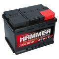 Autobatterie Hammer 12V 55Ah Starterbatterie Wartungsfrei Top Angebot Neu