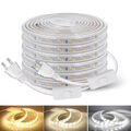 220V 230V LED Streifen Stripe 2835SMD Leiste Band Lichtschlauch Wasserdicht IP65