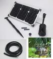 20 WATT SOLAR TEICHPUMPE 1350l/h SOLARPUMPE GARTENTEICHPUMPE TAUCHPUMPE PUMPE 