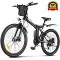 eBike 26'' faltbar E-Klapprad Pedelec 250W Elektrofahrrad mit 36V 10,4Ah Akku