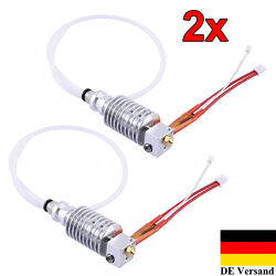 2x für Anycubic I3 Mega 3D Drucker Extruder V5 J-head Hot End 0,4mm / 1,75mm DHL