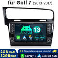 10.1" Android 13 Autoradio CarPlay RDS GPS Navi für VW Golf 7 VII MK7 2012-2017