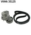 SKF Keilrippenriemensatz VKMA 35125 für OPEL VECTRA CORSA ASTRA S93 Caravan T92