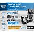 AHK für BMW 2er F46 Gran Tourer ab 15 v. abnehmbar BRINK +7pol E-Satz spezifisch