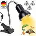 Schildkröten Wärmelampe Reptilien Terrarium Lampe UVA UVB 25W+50W Heizlicht DHL