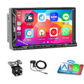 7" DAB+ Autoradio Android 13 Carplay GPS Navi Bluetooth USB MP5 FM 2DIN + Kamera