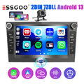 Android13 Apple Carplay Autoradio GPS KAM BT Für Opel Astra H Corsa C D Zafira B